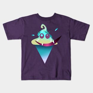 Creepy Ice Cream, Version 2 Kids T-Shirt